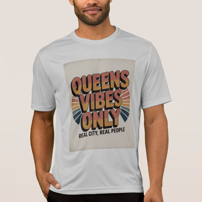 Nur Queens Vibes T-Shirt (Vorderseite)