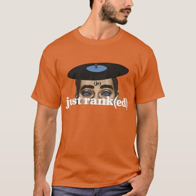 Nur Rangliste Kopf Logo T-Shirt (Vorderseite)