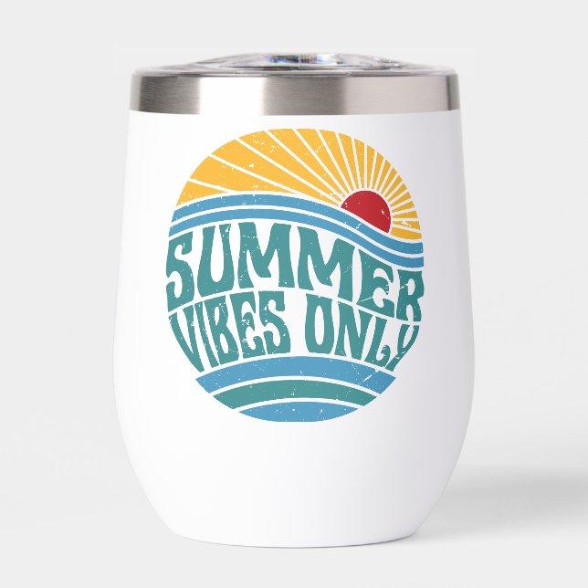 Nur Retro Summer Vibes (Vorderseite)