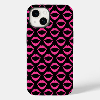 Nur rosa Lippenstift tragen iPhone 14 Hülle