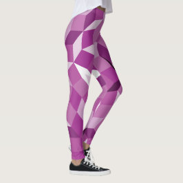 Nur rosa Muster Leggings