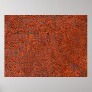 Nur Rostrost rostfreies Eisen Poster