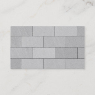 Nur Schlackenbetonblock-Visitenkarte-Hintergrund Visitenkarte