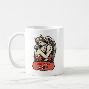 Nur schlechte Ideen - Vintage Gothic Kaffeetasse