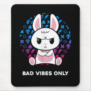 Nur schlechte Schwingungen Mousepad