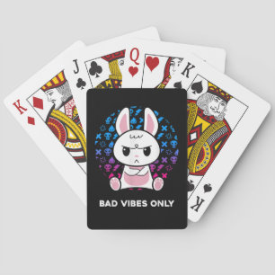Nur schlechte Vibes Spielkarten