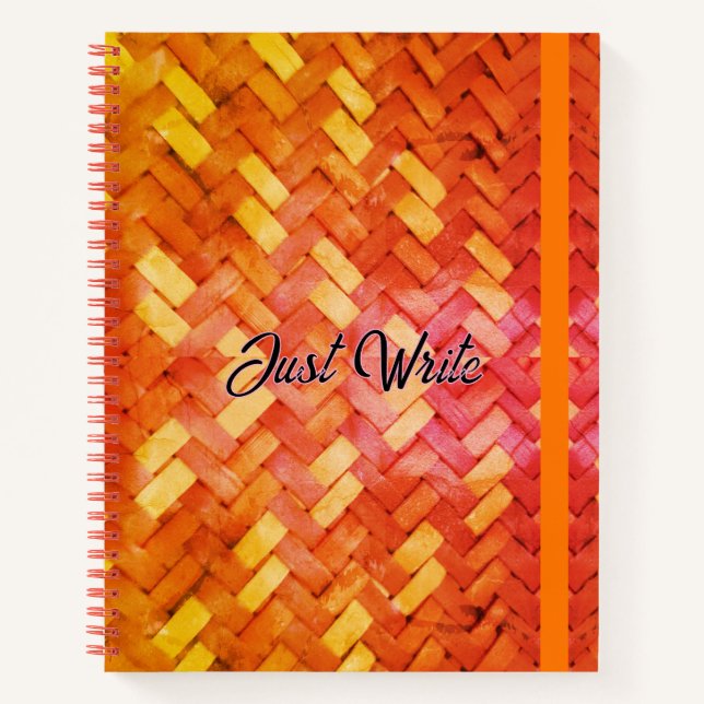 Nur schreiben notizbuch (Vorderseite)