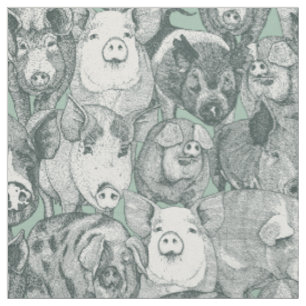 nur Schweine Balsam Enteneier Stoff