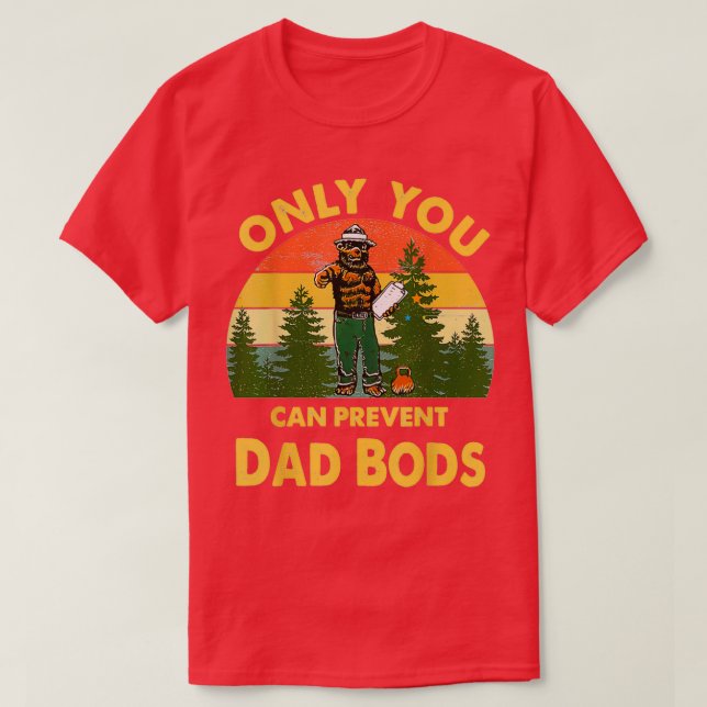 Nur Sie können verhindern, dass Papa Boards Bären  T-Shirt (Design vorne)