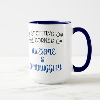 Nur sitzen auf der Ecke von... Tasse
