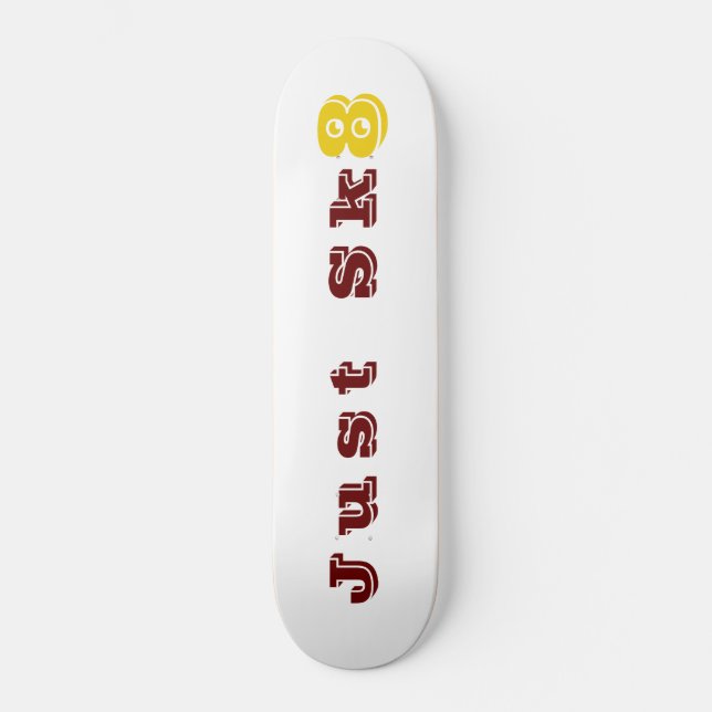 Nur Sk8 Tasse Skateboard (Vorderseite)