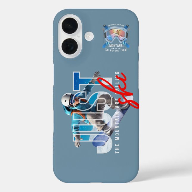 Nur Ski | Case-Mate iPhone Hülle (Rückseite)