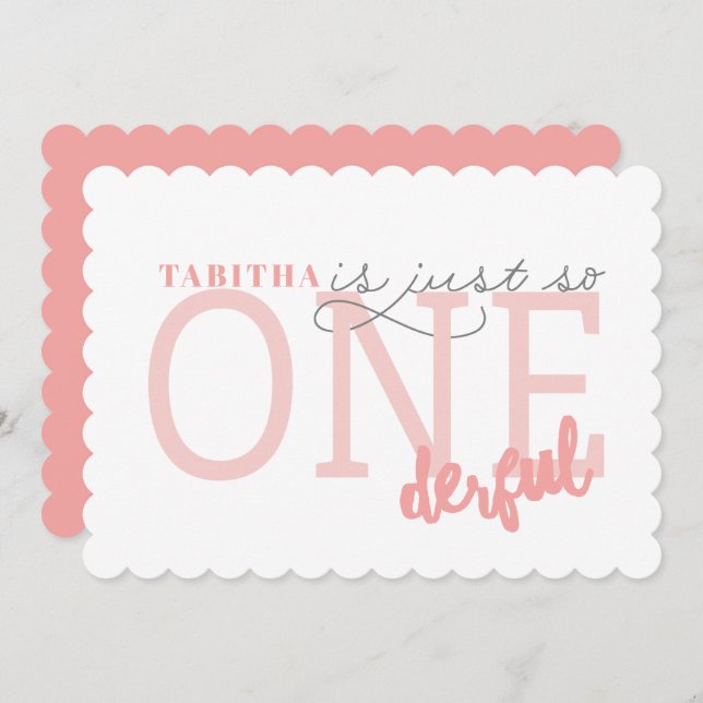 Nur so EINFACH Einladung (Vorne/Hinten)