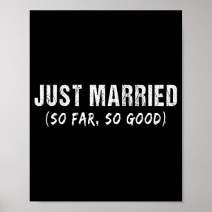 Nur so lange so gute, frisch Verheiratete Paare ve Poster