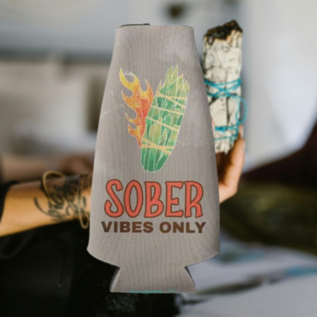Nur Sober Vibes Flaschenkühler (Von Creator hochgeladen)
