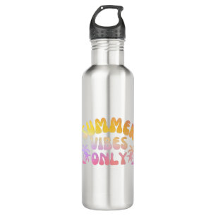 NUR SOMMERVIBEN EDELSTAHLFLASCHE