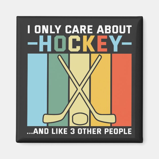 Nur Sorge um Hockey Magnet (Vorne)