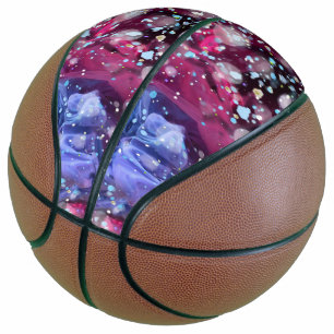 Nur Spaß, rosa Basketball