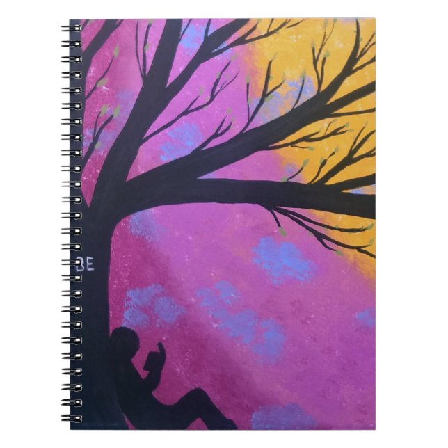 Nur Spiral Notebook sein Notizblock (Vorderseite)