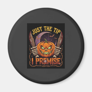 Nur Spitze Prämisse Halloween-Kürbis Blutmesser_1 Magnet
