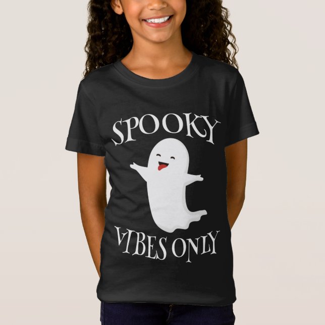 Nur Spooky Vibes T-Shirt (Vorderseite)
