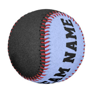 Nur Spritzer Farbe: Schwarz & Blau Baseball
