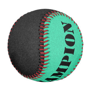 Nur Spritzer Farbe - Schwarz & Minze Baseball