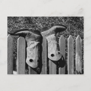 Nur Stiefel Postkarte