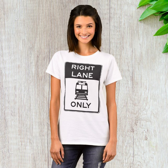 Nur Straßenbahn rechts T-Shirt (Von Creator hochgeladen)