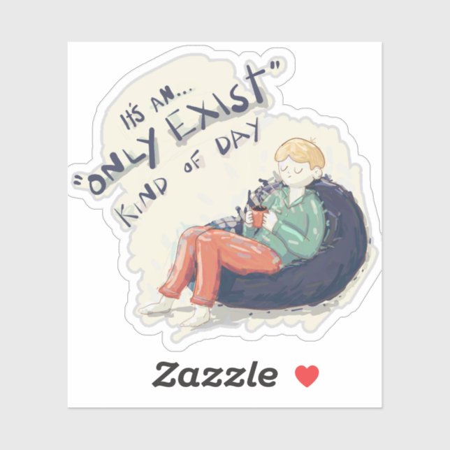 Nur Tag vorhanden Aufkleber (Blatt)