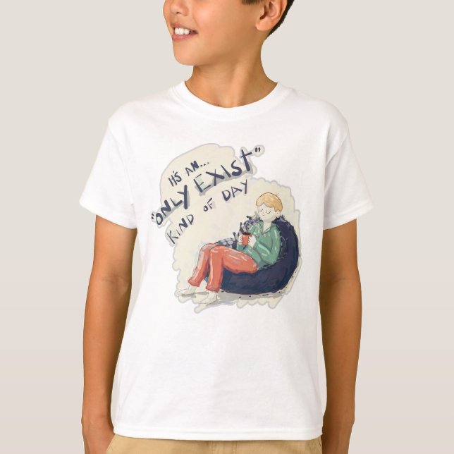 Nur Tag vorhanden T-Shirt (Vorderseite)