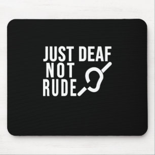 Nur Tod nicht rude Tode Bewusstsein Gelben Band so Mousepad