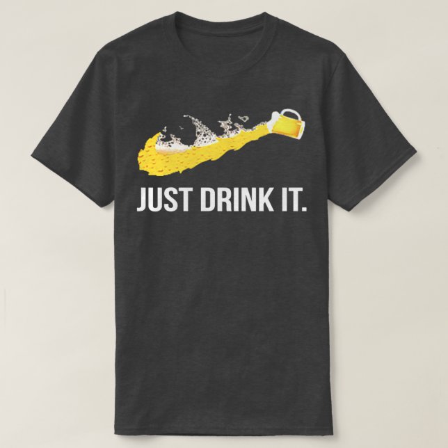 NUR TRINKEN T-Shirt (Design vorne)