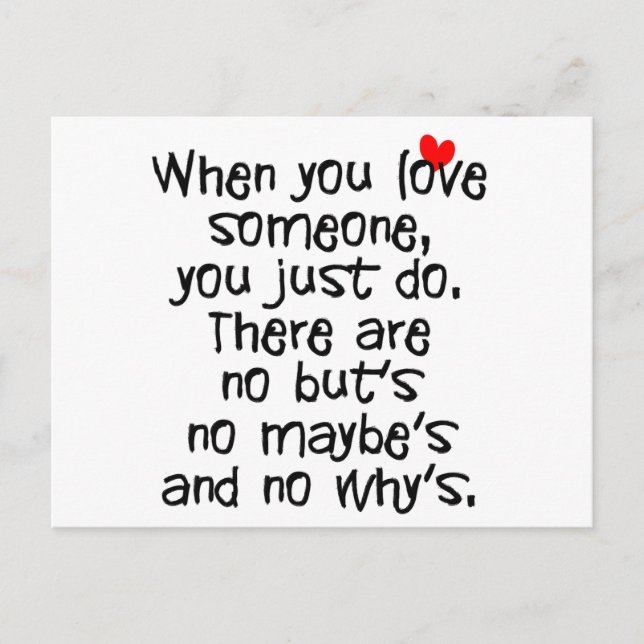 nur tun postkarte (Vorderseite)