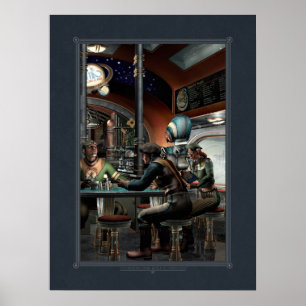 Nur um das Ecke Poster (18x24")