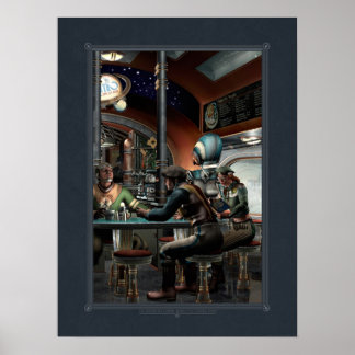 Nur um das Ecke Poster (18x24")