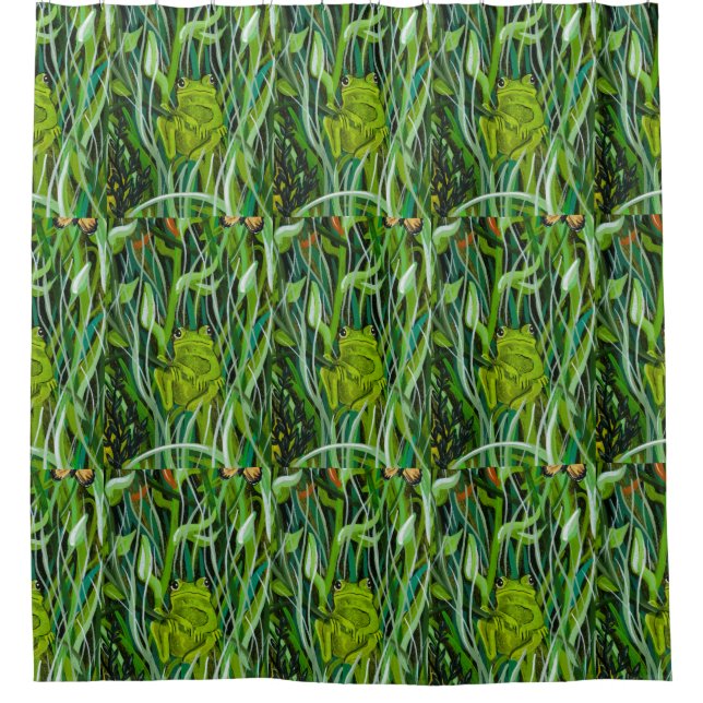 Nur um den Duschvorhang hängen (Vorderseite)