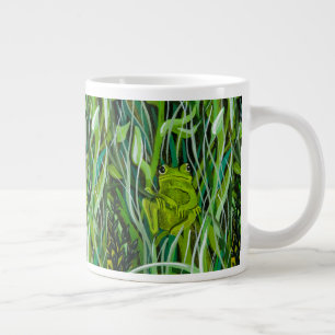 Nur um den Kaffee-Cup herum Jumbo-Tasse