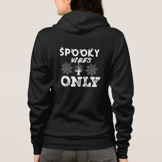 Nur unheimliche Vibes-67293 Hoodie (Rückseite)