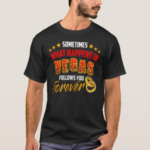 Nur verheiratet in Las Vegas Wedding T-Shirt