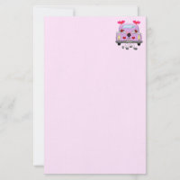 Nur verheiratet Pink Lila Stationery
