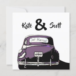 Nur verheiratet, Vintage Car hinzufügen Details