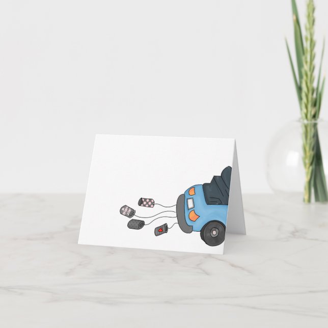 Nur verheiratet! (W/O-Text-Karte) Karte (Vorderseite)