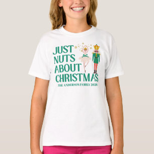 Nur verrückt nach Weihnachten Nussknacker Ballerin T-Shirt