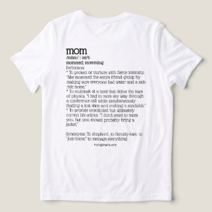 Nur Versuchen 2 Mama, Verb Tri-Blend Shirt