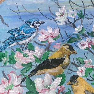 Nur Vogelbeobachtung Blue Jay Kaffeetasse