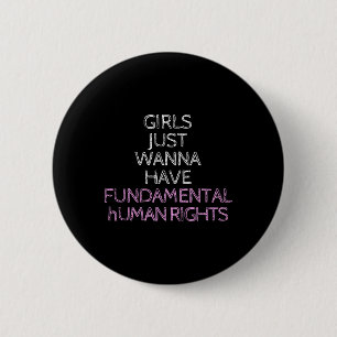 Nur Wanna hat Grundrechte Button