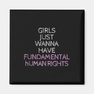Nur Wanna hat Grundrechte Magnet