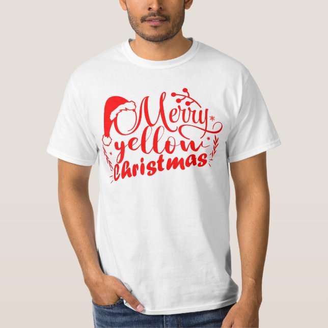 NUR WEIHNACHTEN. T-Shirt (Vorderseite)
