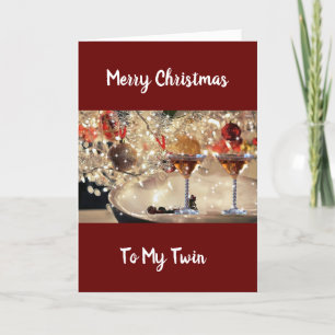 NUR WEIHNACHTEN UND EIN TOAST ZU MEINEM ***TWIN***